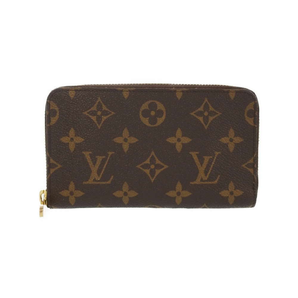Louis Vuitton Monogram Zippy Compact Wallet NM Round Zipper Long
